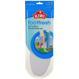 Kiwi стельки хлопчатобумажные "Dry Cotton" для жаркой погоды, размер 36-46