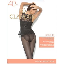 Glamour колготки "Style 40", nero