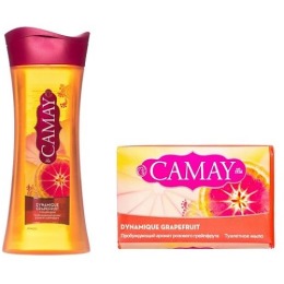 Camay гель для душа Динамик + мыло туалетное Динамик