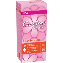 Carefree салфетки "Blossom" ежедневные ароматизированные