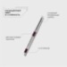 Influence Beauty карандаш для губ автоматический Lipfluence, тон 12, Сливовый, 3 гр