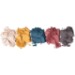 Influence Beauty палетка теней мини Color algorithm, тон 03, Бежевый, желтый, синий, бордовый, серый, 5 гр