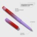 Influence Beauty карандаш для глаз EKSO NATURAL, автоматический, гелевый, стойкий, тон: 02, золотисто-розовый,0,3 г