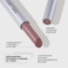 Influence Beauty бальзам-стик для губ Glow Injection, увлажняющая, восстанавливающая, тон 02, DUN, Персиковый нюд,2 г