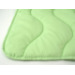 Мягкий сон одеяло "Стеганое" бамбуковое волокно 140 х 205 см микрофибра легкое в пвх чемодане зеленый